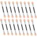 Baluue 50pcs Brush Eyeshadow Dual Sided Eyeshadow Brush Eyeshadow Eyeshadow Brush Sponge Pink - Buy Online on GoSupps.com