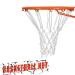 Basketball Net, Outdoor Replacement Basketball Net- Fits Standard Indoor or Outdoor 12 Loops Rim, All Weather Anti Whip, White Basketball Hoop Net 20 Inches