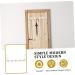RORPOIR Door Hook Outdoor Towel Rack Towel Hanger Back Door Hanger Nordic Coat Hook Door Back Hook Nail 50X8cm White - Buy Online on GoSupps.com