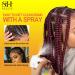 SEVICH Braid Spray 3.5fl Oz - Braid Hair Care Alleviates Itchy & Dry Scalp Moisturizes High Shine Braid Quick Clean - Buy Online on GoSupps.com
