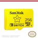 SanDisk 256GB microSDXC Card for Nintendo Switch - Super Mario Super Star - Buy Online on GoSupps.com