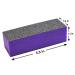 JoyJour Nail Buffer Sanding Block 60/100 for Acrylic Nail Art - 10 PCS Manicure Tools (Black Purple) - Buy Online on GoSupps.com