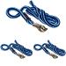 Kerbl Strick Lead Rope Hippo with Panic Hook Light Blue/Dark Blue 321450 (Pack of 3) 1 Piece (Pack of 3) Light Blue/Dark Blue