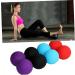 Buy Healvian Peanut Ball - Red Massage & Yoga Fitness Mobility Ball | 12cm x 6.3cm - Perfect for Muscle Relief & Recovery - Buy Online on GoSupps.com