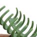 Large Nonslip Hair Claw Clips - Strong Hold Matte Hair Clamps for Women & Girls - 4.33inch 4 Pack in Black, Green, Pink, Burlywood - Buy Online on GoSupps.com