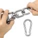 2 Pack Heavy Duty Swing Hangers - 1200 lb Capacity, Stainless Steel, 360 Rotate - for Swing Set, Hammock Chair, Yoga Swing - Buy Online on GoSupps.com