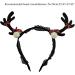 amangul Antlers Headband Hair Hoop Devil Wing Headband Christmas Deer Horn Headband Christmas Hair Hoop Headband n Antlers(Green) - Buy Online on GoSupps.com