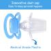 Buy LittleForBig Large Shield Pacifier II - Adult Size Little Elephants Pattern Blue | International Shipping Available - Buy Online on GoSupps.com