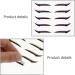 Healvian 40 Pairs Eyeliner Adhesive Stickers Stiker Stich Stickers Double Eyelid Tapes Decal Stickers Plastic - Buy Online on GoSupps.com