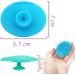 Silicone Face Scrubbers Exfoliator Brush - Baby Bath Brush - Facial Cleansing & Massage Brush | For Adult & Baby Bathing - Buy Online on GoSupps.com