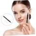 DRESSOOS Portable Lip Brush Lipstick Women Makeup Tools Makeup Brush Lip for Women Cosmetics Brush Lip Balm Applicator Lip Brush Wand Lip Applicators Aluminum Lip Gloss Brush Telescopic 13.40X0.90X0.90CM Black - Buy Online on GoSupps.com
