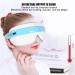 Famkit Eye Massage Device - Heated Therapy Intelligent Vibrating Eye Massager for Improved Blood Circulation & Sleep Quality - Blue - Buy Online on GoSupps.com