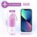 YANGNA Travel Bottles Set - 4Pcs TSA Approved Leak Proof Containers with Keychain, BPA Free - for Toiletries, Shampoo, Conditioner, Lotion - Buy Online on GoSupps.com