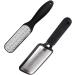 Lurrose Pedicure Foot File - 2 Piece Stainless Steel Foot Scrubber for Hard Skin Removal on Wet & Dry Feet - Perfect for Smooth Feet - Buy Online on GoSupps.com