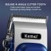 KEMEI Professional Hair Clippers for Men Electric Cordless Hair Trimmer Rechargeable Hair Cutting Kit with LCD Display&Grooming Set for Family(KM-1895) Blue - Buy Online on GoSupps.com