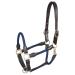 PFIFF 102551 Leather halter 'Lina' dark blue XFull XFull Dark blue