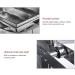 Chafing Dish Stainless Steel Chafing Dish Set Buffet Silver Catering Warmer Set Rectangle Chafing Dish Set for Buffet Catering Kitchen Party(Color:Single Grid) - Buy Online on GoSupps.com