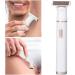 5-in-1 Women's Electric Razor | USB Rechargeable Hair Removal for Face Eyebrows Legs & Armpits | Stainless Steel Easy Clean International Shipping - Buy Online on GoSupps.com