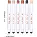 6 Colors Eyeshadow Stick Set Matte Pearl Shimmer Eyeshadow Pens Waterproof Crayon Eye Brightener Stick Natural Pearl Shimmer Matte Eye Makeup - Buy Online on GoSupps.com