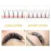 Premade Volume Eyelash Extensions 6D Long Stem Fans .07 .10 - C D Pre made Lash Fans Mix 9-16 (10mm) - Buy Online on GoSupps.com