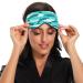 Xigua Dolphins Pattern Sleeping Eye Mask | Adjustable Strap & Breathable Blackout Comfort | For Men & Women - Buy Online on GoSupps.com