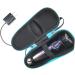 Healeeved Portable Bag for Travelers - Durable Electrical Fabric Razor Case - Travel Accessories for Electric Shavers - 18x8cm Digital Organizer - Buy Online on GoSupps.com