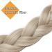 Shop Silk-Co Women s 3 Strand Blonde Hair Band - Vintage Braided Headband & Hair Tie for Weddings | 1.5cm Wide Extensions in Smooth & Sandy Blonde - Buy Online on GoSupps.com