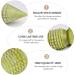 Lurrose Jade Massage Roller & Stick - Full Body Massager for Relaxation & Muscle Relief (Green) - Shop Internationally - Buy Online on GoSupps.com