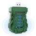 Repeller for Indoor - Plug-in Electric Fly Traps | Portable Flying Control Device Spray Alternative USB Rechargeable Repeller for Home Camping Supplies Scent-Free Loboy (Green)
