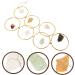 Alipis Gemstone Wall Decoration Ornament Exquisite Pendant Chakra Novelty Pendant Fine Phase of The Moon - Buy Online on GoSupps.com