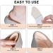 4 Pairs Heel Pads for Big Shoes | Women's Heel Grips & Comfort Inserts | Blister Prevention & Cushioning | Beige Shoe Fillers - Buy Online on GoSupps.com