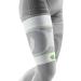 Bauerfeind Compression Skylight Bandage - Unisex Sports Compression Sleeves for Upper Leg Extra Long White Ideal for Ball & Endurance Sports - Buy Online on GoSupps.com