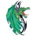 Fantasy Dragons Temporary Tattoos - Set of 10 Colorful Dragon Designs - Buy Online on GoSupps.com
