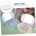 Homsfou 2er-Box: Contact Lens Case & Gua Sha Skin Care Set - Mirror Lens Holder & Cleaning Tools | International Shipping - Buy Online on GoSupps.com