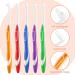 Shop Ouligay 5-Piece Tuft Toothbrush Set | Soft Bristles for Braces & Gaps | International Shipping Available - Buy Online on GoSupps.com