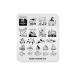 KADS OC009 Nail Art Stamping Templates