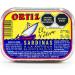 Ortiz Sardines in Olive Oil 140g - Premium Spanish Sardines - Buy Online on GoSupps.com