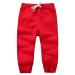 CuteOn Unisex Kids Elastic Waist Cotton Warm Trousers Baby Pants Bottoms 1-5Years 3 Years Red