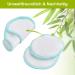 Caiming Washable Makeup Removal Pads - 12 Reusable Bamboo & Cotton Cleansing Pads with Laundry Net | Eco-Friendly Cosmetic Care - Buy Online on GoSupps.com