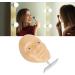  Cryfokt Makeup Practice Board Reusable 5D Silicone Makeup Mannequin Face with 20ml Makeup Remover Oil Eyeshadow for Complete Practice - Buy Online on GoSupps.com