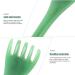 Baluue Gua Sha Face Massage Tools - 2-Piece Claw & Sparkling Head Scalp Massager - Acupuncture Pen for Neck & Skin Care - Green 16.5x5.5x3cm - Buy Online on GoSupps.com