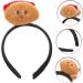 ifundom headbands hot dogs hot dog headband fun headband hot dog headpiece headband halloween hot dog women halloween headband for women hot dog cosplay headband Cartoon Accessories fabric - Buy Online on GoSupps.com