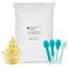 ZippySweets - Birthday Cake Soft Serve Mix Soft Serve Ice Cream Machine Mix - 6 Pound Bag and 4 Colour Changing Spoons for a Unique Ice Cream Experience