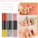 Nude Nail Polish Pink 2 Color In One Tube Quick Dry Nail Varnish Non-Peelable No Need UV Nail Paint For DIY Nail Art Beginner (C132) - Buy Online on GoSupps.com