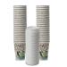 Dixie PerfecTouch WiseSize Coffee Design Insulated Paper Cup 12oz Cups and Lids Bundle (12 oz 50 Cups 50 Lids) 50 Count (Pack of 1)