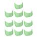 Verdant Touch Disposable Bras Disposable Bras General Size Nonwoven Bras for Foot Bath Beauty Spa Sauna Green 10 Pack