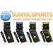 SUNYA Archery Hip Arrow Quiver with Belt - 3 Arrow Tube Holder & Storage Pockets - Nylon Material Field Quiver - Black Left - Buy Online on GoSupps.com