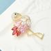 WIPPWER Pin Jewelry Gifts for Women Ladies Fashion Accessories Ladies Elegant Luxury Flamingo Bird Brooch Cubic Zirconia Bird Wedding Banquet Brooch Brooches & Pins - Buy Online on GoSupps.com