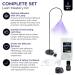 Buy Existing Beauty Lashes UV Lamp Kit - Complete Set with Foot Pedal Glue & Remover for Flawless Lash Extensions | Fast International Shipping - Buy Online on GoSupps.com