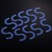 Dental Orthodontic Separator Ties - 700 Blue Elastic Ligature Rings/10 Sticks - Buy Online on GoSupps.com